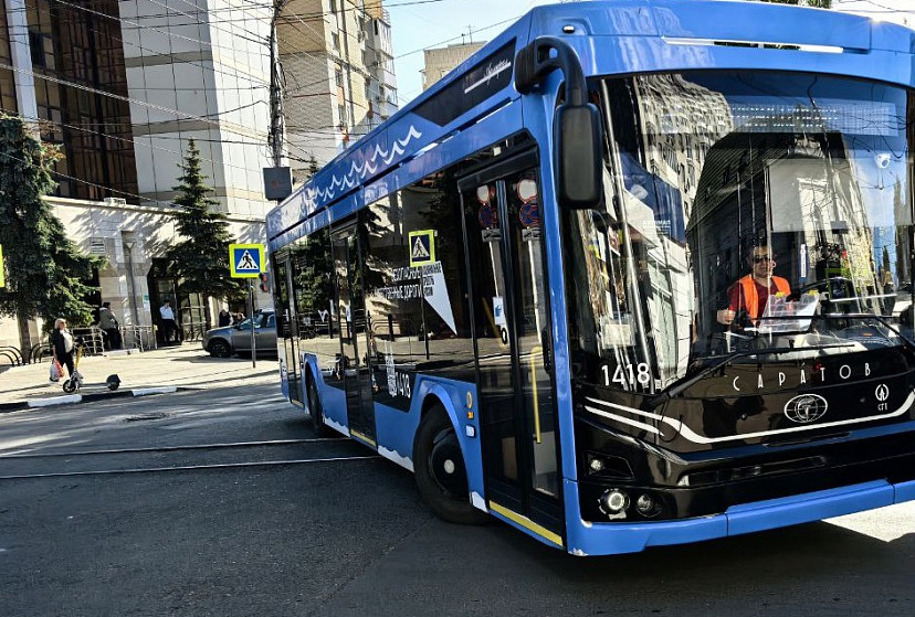 В Саратове закрыто движение троллейбусов на трех маршрутах 